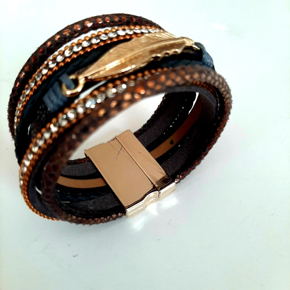 Gold Leaf Bracelet